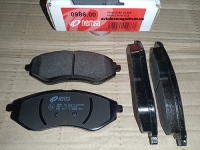 Колодки дискового тормоза передние (к-т 4 шт.) (0986.00) CADILLAC, CHEVROLET REMSA