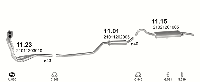 Глушитель (11.15) ВАЗ 2104 POLMOSTROW