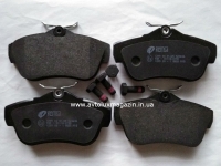 Колодки тормозные задние (комп. 4 шт.) (1299.00)  PEUGEOT, FIAT, CITROEN REMSA