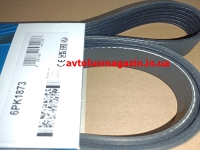Ремень поликлиновый (6PK1873) AUDI, BMW, CHEVROLET, MERCEDES-BENZ, MITSUBISHI, OPEL, SEAT, TOYOTA, VAUXHALL, VOLKSWAGEN DAYCO