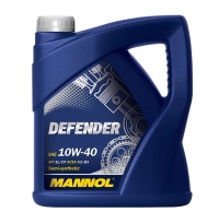 Моторное масло DEFENDER 10W-40 API SN (выберите объём: 1л, 4л, 5л, 20л, 60л) MANNOL