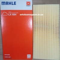 Воздушный фильтр (LX684) AUDI, SEAT, SKODA, VOLKSWAGEN MAHLE-KNECHT