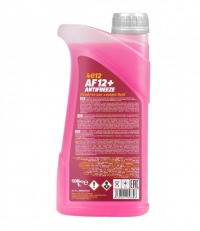 Антифриз (MN4012-1) AF12+ -40°C LONGLIFE/ДОЛГАЯ ЖИЗНЬ готовый раствор красный 1 л. MANNOL