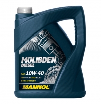Моторное масло MOLIBDEN DIESEL 10W-40 API CG-4/SL (выберите объём: 1л, 5л, 20л, 60л) MANNOL