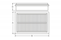 Воздушный фильтр (SB2198) HYUNDAI (SANTA FE I); KIA (MAGENTIS II (MG)) SCT