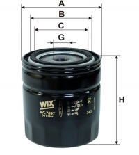 Фильтр масляный (WL7097) ГАЗЕЛЬ, СОБОЛЬ (дв. 405-406) WIX-FILTRON
