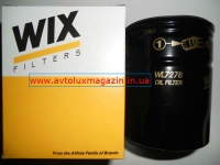 Фильтр масляный (WL7278) MG 350S, CADILLAC, CHEVROLET, LAND ROVER, LOTUS, MORGAN, ROVER, ГАЗ/Волга WIX-FILTRON