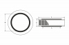 Фильтр воздушный (SB208) OPEL, VAUXHALL, VAUXHALL-BEDFORD (LCV) SCT