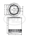 Фильтр масляный (SM130) ALFA ROMEO, FIAT, IVECO, LANCIA, MOSKVITCH, SEAT, VOLVO, CHERY AMULET SCT