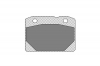 Колодка дискового тормоза передняя к-т (SP102PR) ВАЗ 2101-2107, 2123 "Chevrolet-Niva"; VOLKSWAGEN SCT
